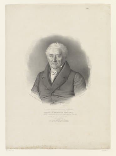 Portret van Christian Friedrich Segelbach by Franz Chevalier