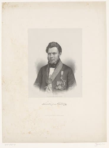 Portret van Ludvig Ahlberg