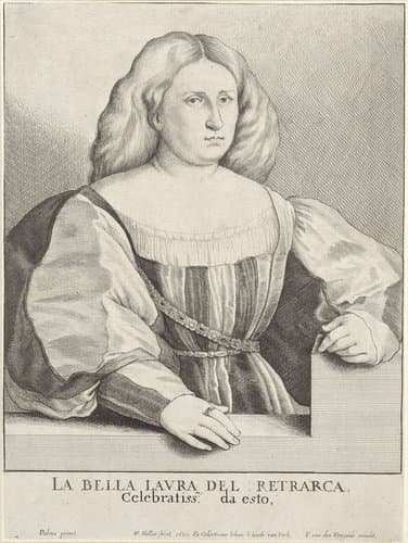 Portret van Catharina Cornaro by Wenceslaus Hollar