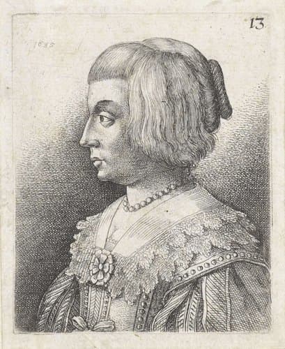 Klein reisboek met verschillende portretten by Wenceslaus Hollar