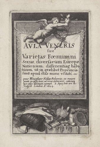 Titelprent voor: Aula Veneris by Wenceslaus Hollar