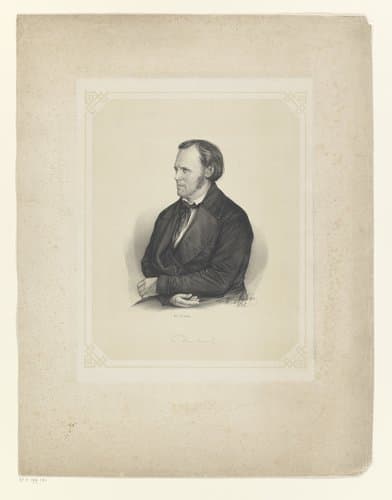 Portret van Bernhard Eberhard by Georg Koch