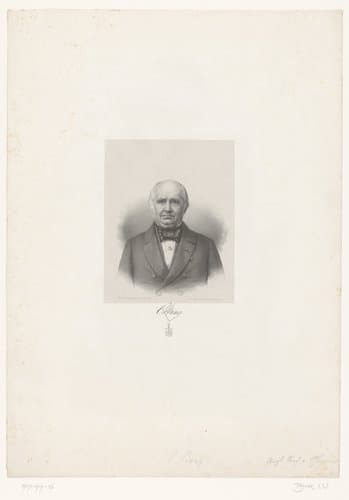 Portret van een onbekende man, mogelijk C. Bang