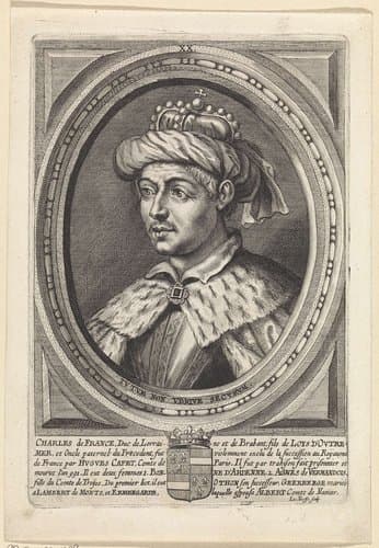 Portret van hertog Karel van Neder-Lotharingen by Jacob Neefs
