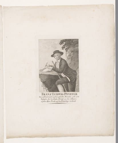 Portret van Franz Ludwig Pfyffer