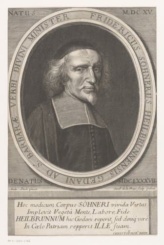 Portret van Friedrich Söhner by Charles de La Haye