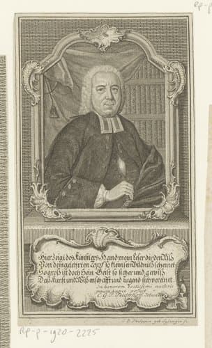 Portret van Zopf by Johanna Dorothea Sysang