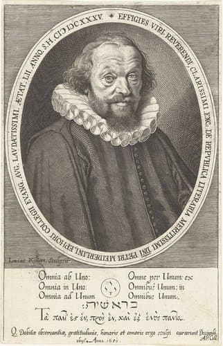 Portret van Peter Meiderlin by Lucas Kilian
