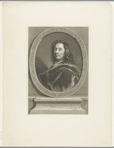 Portret van Michel Anguier by Laurent Cars