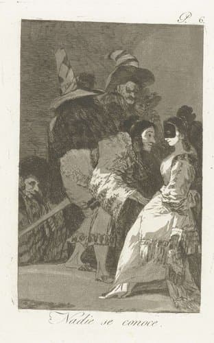 6/80 by Francisco de Goya