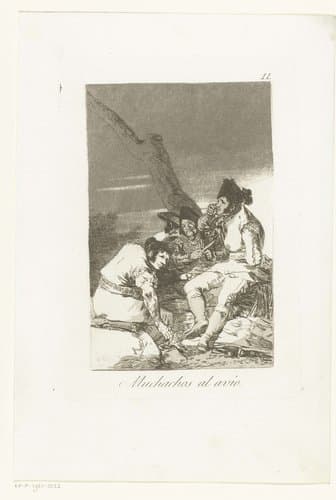 Muchachos al avío by Francisco de Goya