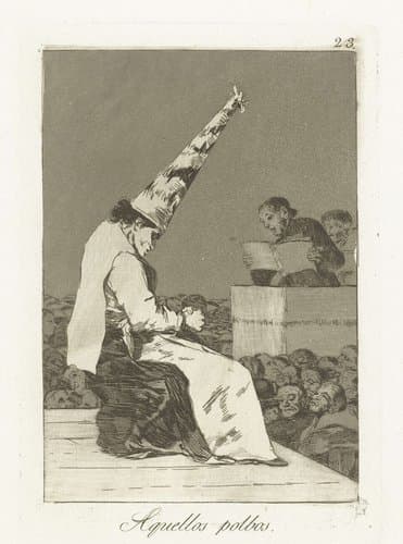 Aquellos polbos by Francisco de Goya
