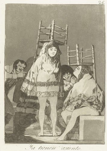 26/80 by Francisco de Goya