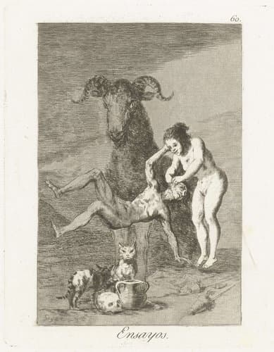 Beproevingen by Francisco de Goya