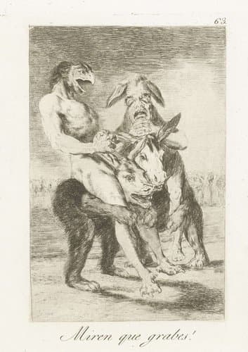 63/80 by Francisco de Goya