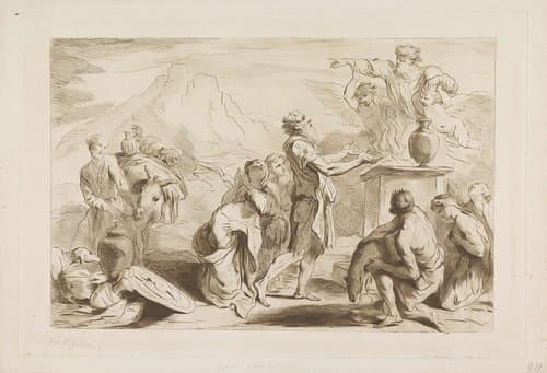Offer van Noach by Francesco Bartolozzi