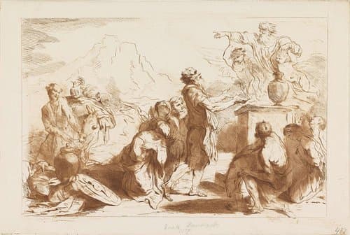 Offer van Noach by Francesco Bartolozzi