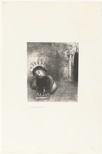 Tentation de Saint-Antoine (2) by Odilon Redon