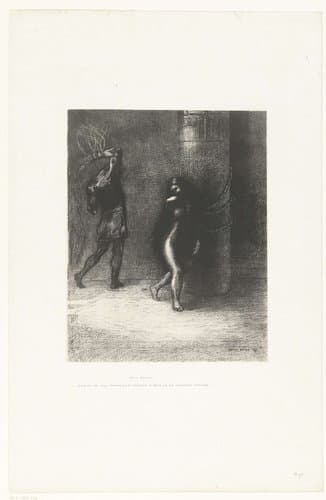 Tentation de Saint-Antoine (2) by Odilon Redon