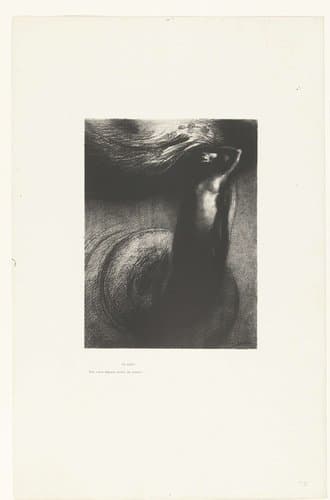 De Dood: mijn ironie steekt boven alle andere uit by Odilon Redon