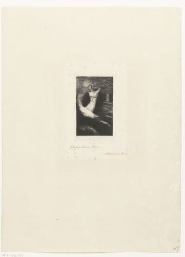 Overtocht van de ziel by Odilon Redon