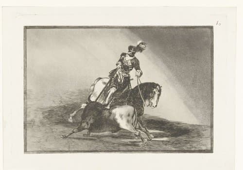Stierenvechten by Francisco de Goya