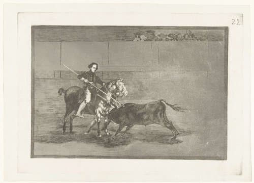 Pajuelera in de arena van Zaragosa by Francisco de Goya