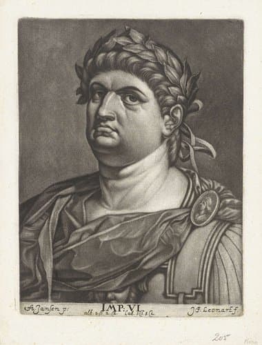 Romeinse keizers by Johann Friedrich Leonard