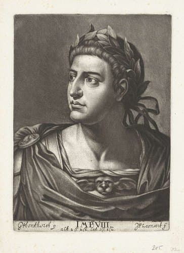Portret van keizer Otho by Johann Friedrich Leonard