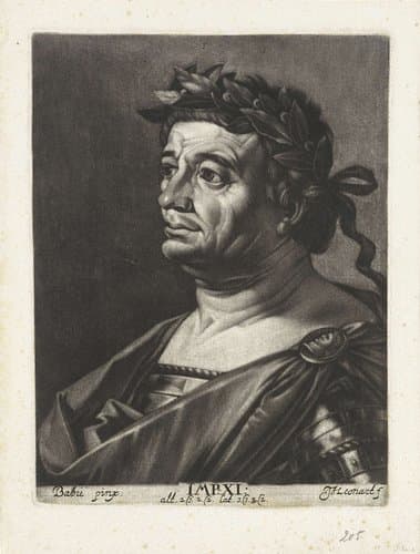 Portret van keizer Titus by Johann Friedrich Leonard