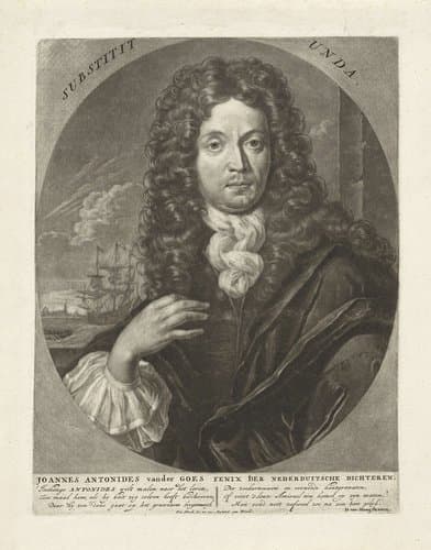 Portret van Jan Antonides van der Goes by Pieter Schenk (I)