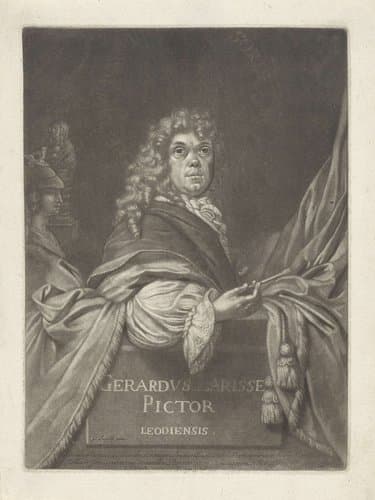 Zelfportret van Gerard de Lairesse by Pieter Schenk (I)