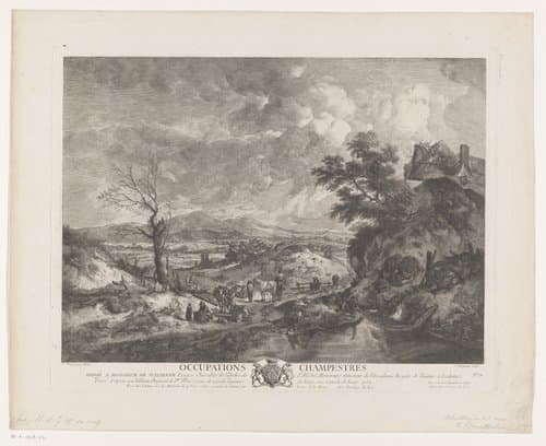 Oeuvres de Ph.pe Wouwermans Hollandois by Jean Moyreau