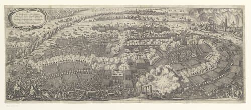 Slag bij Lützen by Matthäus Merian (I)