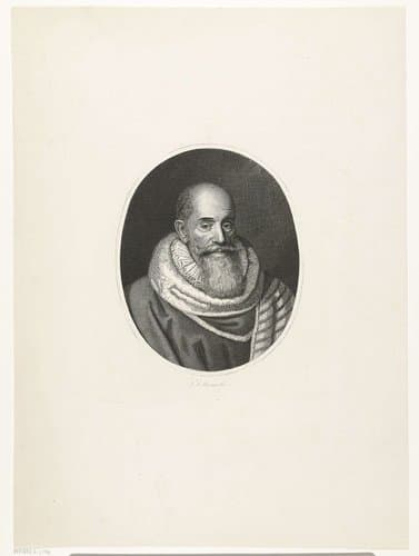 Portret van een oude man by Friedrich Wilhelm Burmeister