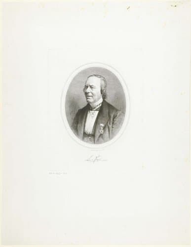 Portret van Louis Royer by Petrus Johannes Arendzen