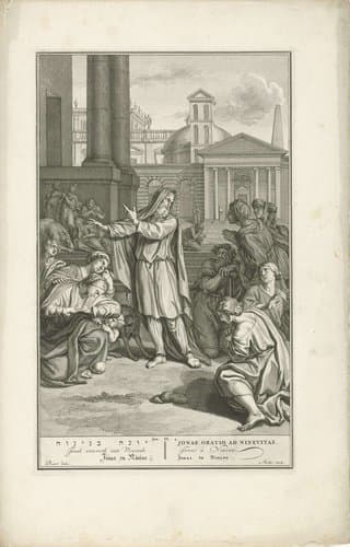 Jona in Nineve by Joseph Mulder