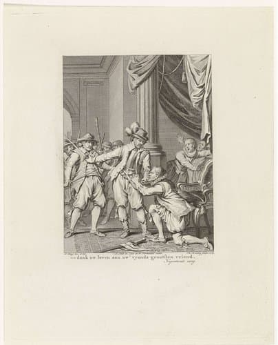 Taferelen uit het leven van prins Willem I, 1568-1584 by Theodoor Koning
