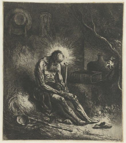 Heilige Hieronymus by Jan Lievens