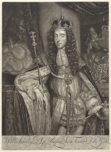 Portret van Willem III by Jacob Gole