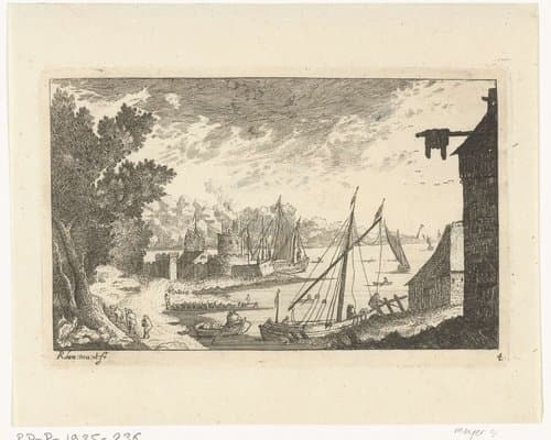 Stadsgezichten en havens by Richard Adam