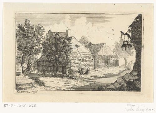 Boerenhuizen by Richard Adam