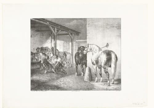 Quatre Sujets Divers by Théodore Géricault