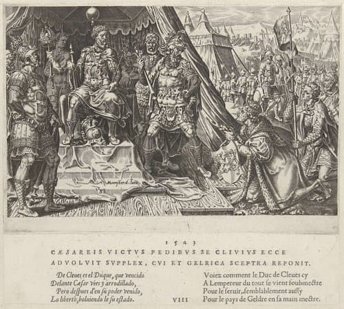 Willem II by Dirck Volckertsz. Coornhert