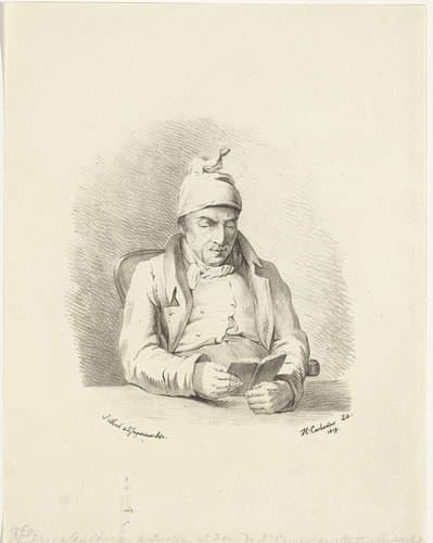Portret van A. Sandberg