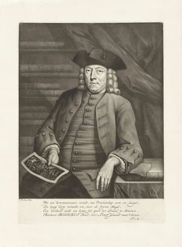 Portret van Hendrik Busserus by Pieter Louw