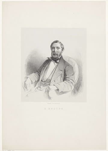 Portret van Everhardus Koster