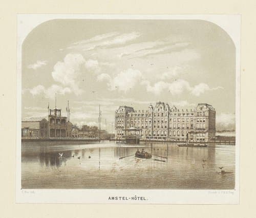 Het Amstel hotel by Christiaan Bos