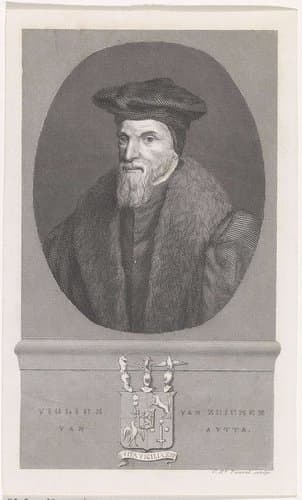 Portret van Viglius ab Aytta Zuichemus by Edouard Taurel