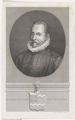 Portret van Willem Bloys van Treslong by Edouard Taurel